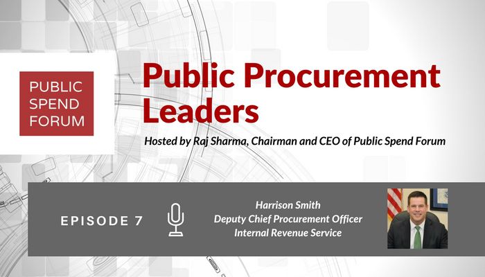 Harrison Smith on Episode 7 of the Public Procurement Leaders Podcast Harrison Smith on Episode 7 of the Public Procurement Leaders Podcast