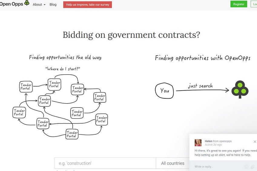 Open Opps Platform Makes Data on Public Sector Spend Accessible To All