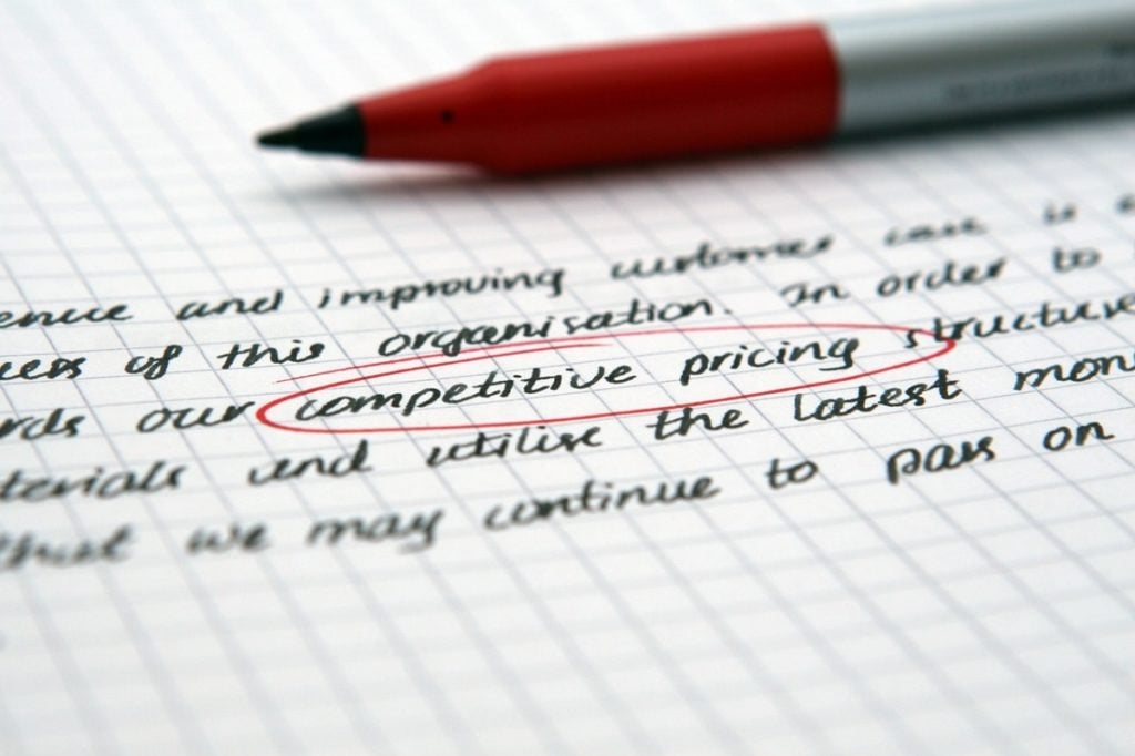 Price Realism: Agency Didn't Compare Proposed Rates To Incumbent Rates
